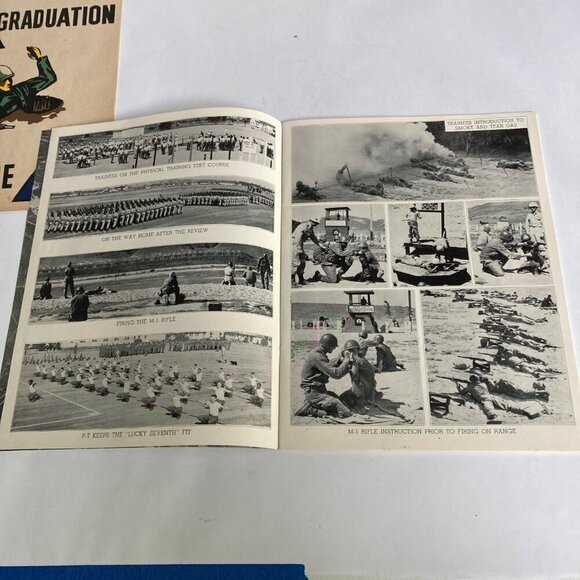 Vintage Army 7th Armored Division 1953 Graduation Exercise, Training Book &Photo - Picture 4 of 10